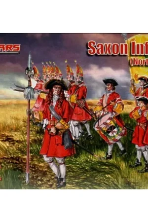 Bestseller Northern War Saxon infantry 56 figures Figuren