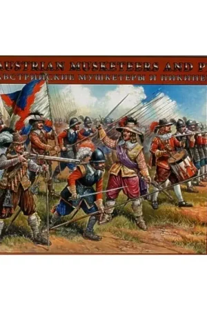 Rechtstreeks Van De Fabrikant Austrian Musketeers and Pikemen 16-17th Century Figuren