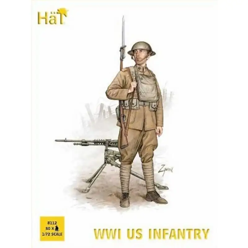 WWI US Infantry Figuren Veilige Betaling