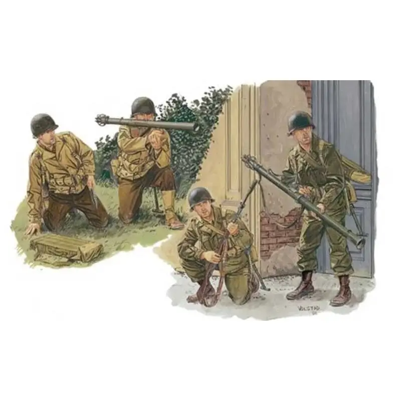 Voordeelprijs US Tanks hunters Normandy 44 Figuren