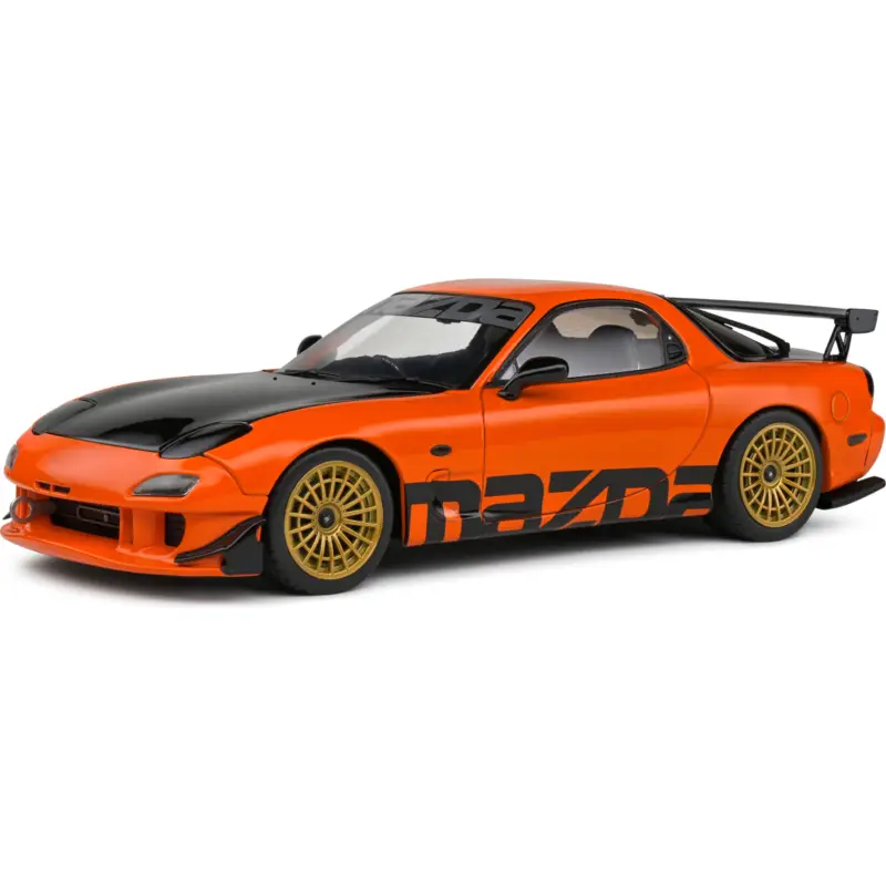 Premium Solido 1810604 mazda rx7 fd3rs solido works orange 1999 1/18 Miniatuur