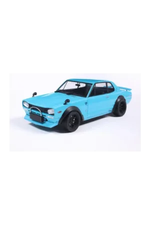 Solido 1813005 nissan skyline 2000 gt-r (kpgc10) hakosuka liberty walk body kit blue 1970 1/18 Beperkt Aanbod