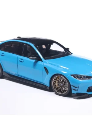 Bmw m3 performance parts daytona beach blue 2024 1/18 Miniatuur Superprijs