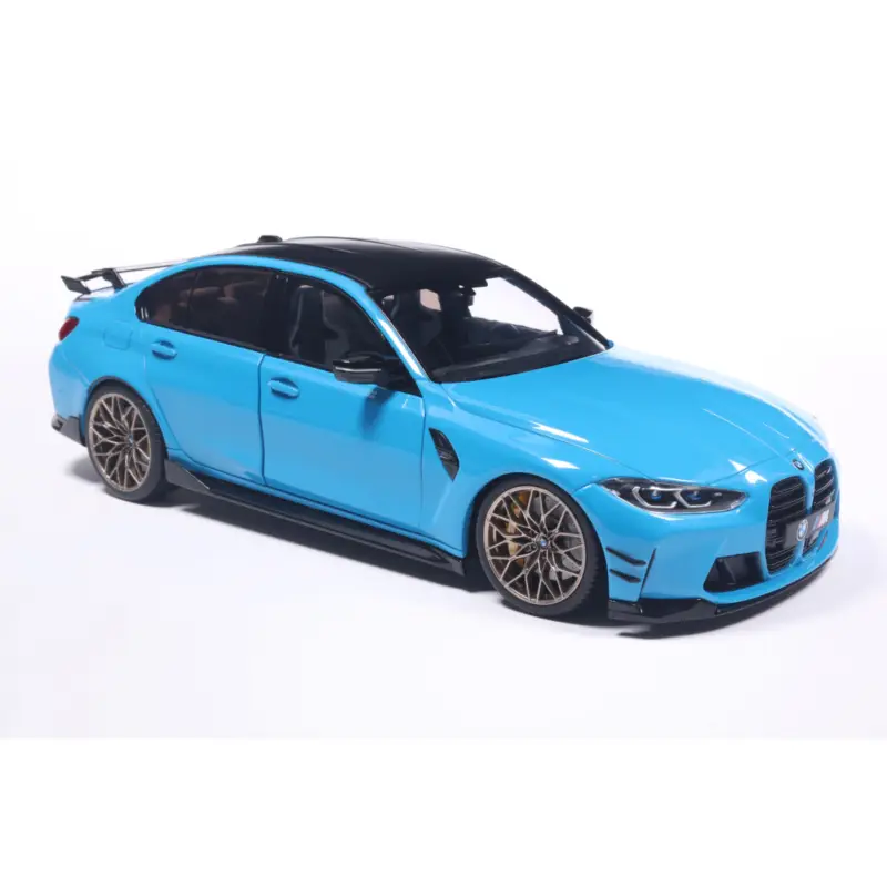 Bmw m3 performance parts daytona beach blue 2024 1/18 Miniatuur Superprijs