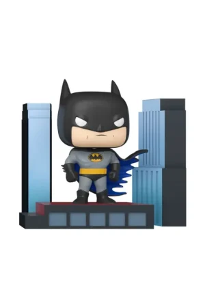 Batman The Animated Series POP! Deluxe Vinyl figure Batman on Rooftop 9 cm Pop figur Op = Op