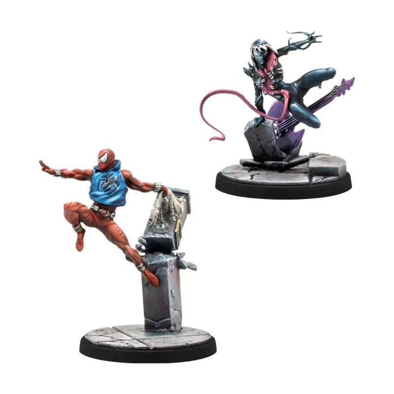 Speciale Aanbieding Marvel Crisis Protocol : Gwenom & Scarlet Spider Figuur spellet
