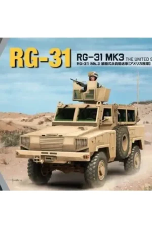Bestseller RG-31 MK3 (US ARMY)Initial release will include: MASTER BOX's CHECK POINT IRAQ - 4 US ARMY FIGURES, J'S WORK'S ˝CHECK POI