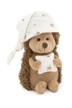 Gereduceerde Prijs Orange Toys Life M: EGEL met SLAAPMUTS Prickle 20cm zittend, in geschenkdoos 25x14x13cm, 0+