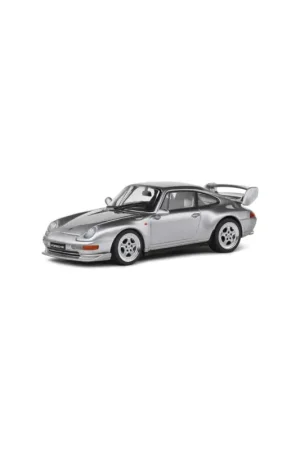 Superprijs Solido 4313803 porsche 993 rs clubsport polar silver 1993 1/43 Miniatuur
