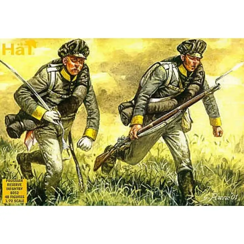 Dagaanbieding Prussian Reserve Infantry Figuren