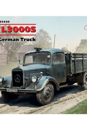 Rechtstreeks Van De Fabrikant Typ L3000S, WWII German Truck (100% new molds) • Accurate copy of the prototype• Highly detailed chassis, engine a