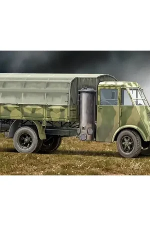 Franse 3,5t truck AHN met Gas generator Schaalmodel Must-Have