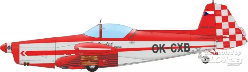 Z-526AFS Akrobat 1/48 Schaalmodel Meest Verkocht