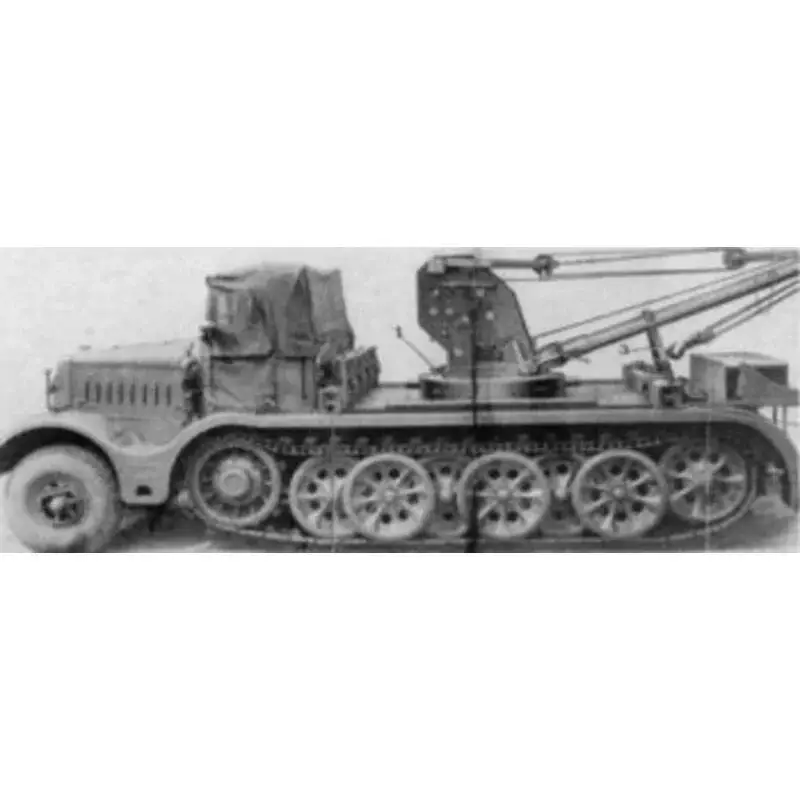Drehkran 6t (sd.kfz.9 / 1) Schaalmodel Lage Kosten
