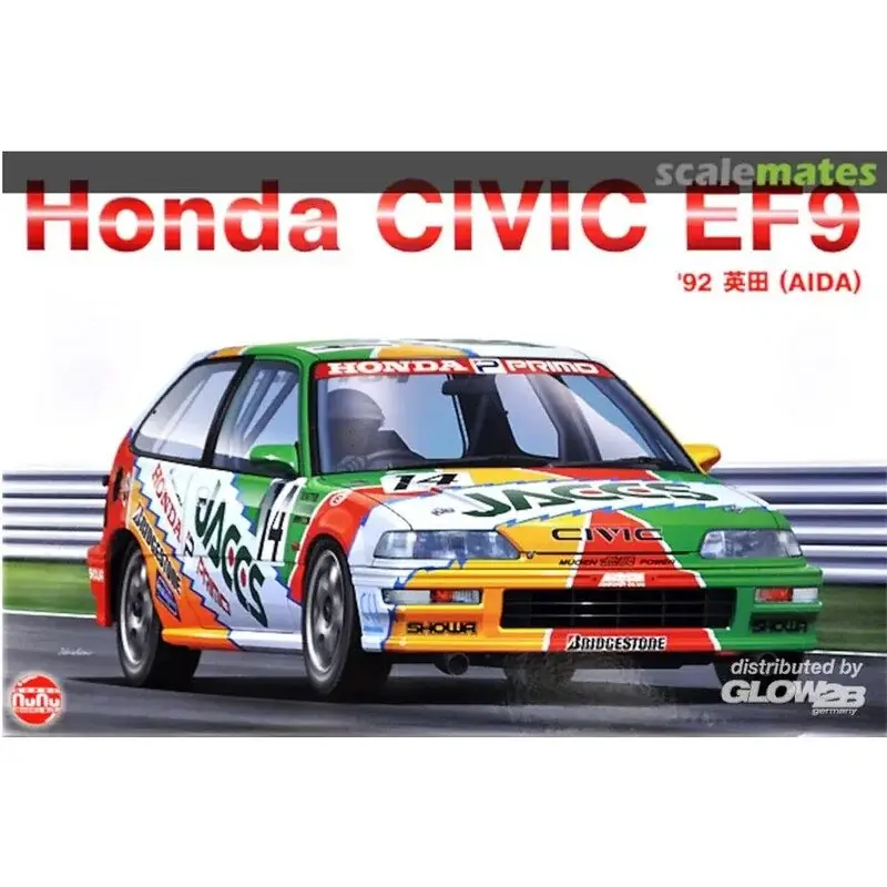 Korting HONDA Civic EF9 '92 JTC (AIDA) Schaalmodel