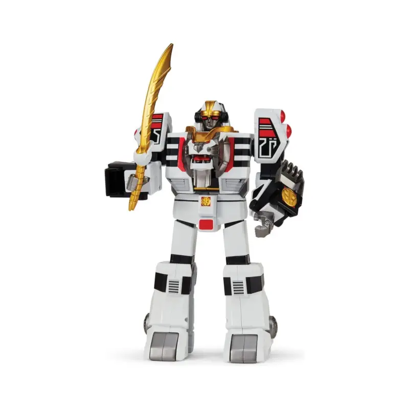 Seizoensaanbieding Power Rangers White Tigerzord Figure 25 cm Figuurtje