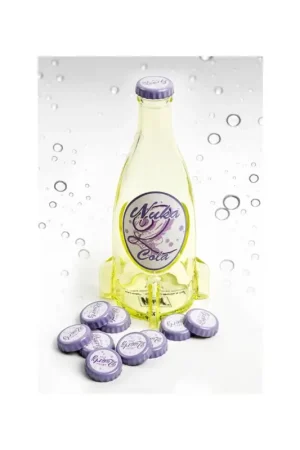 Dagaanbieding Fallout Botlle Series Glass Bottle & Cap Nuka Quartz