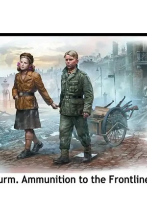Volkssturm.Munitie aan de Frontline Figuren Betaalbaar
