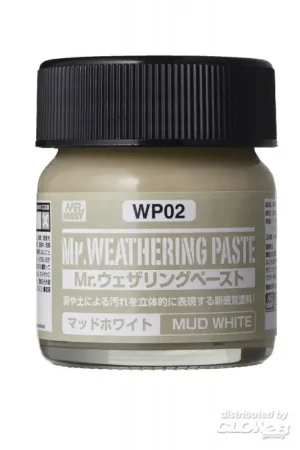 Mr Hobby -Gunze Weathering Paste Mud White 40ml Voordeelprijs
