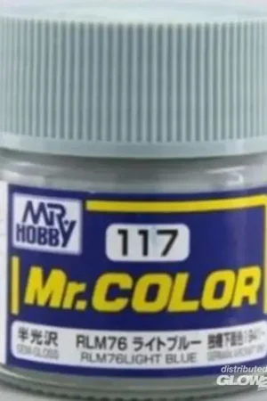 Veilige Betaling Mr Hobby -Gunze Mr. Color (10 ml) RLM76 Light Blue Acrylverf