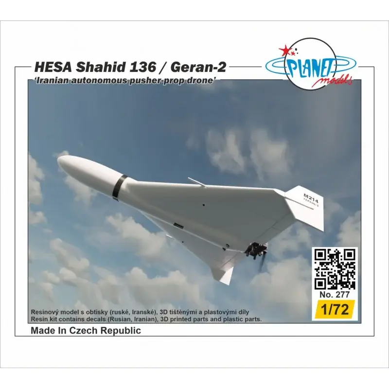 Superprijs HESA Shahid 136 / Geran-2 Iraans Schaalmodel