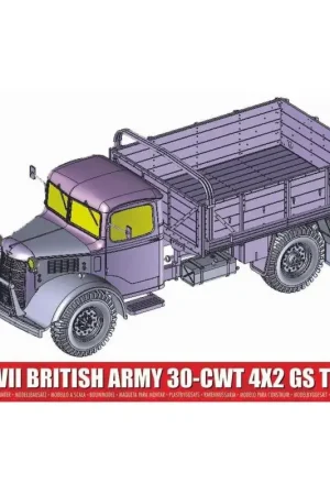 Alleen Vandaag WWII British Army 30-cwt 4x2 GS Truck Schaalmodel