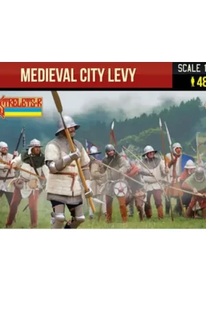 Betaalbaar Medieval city levy Figuren