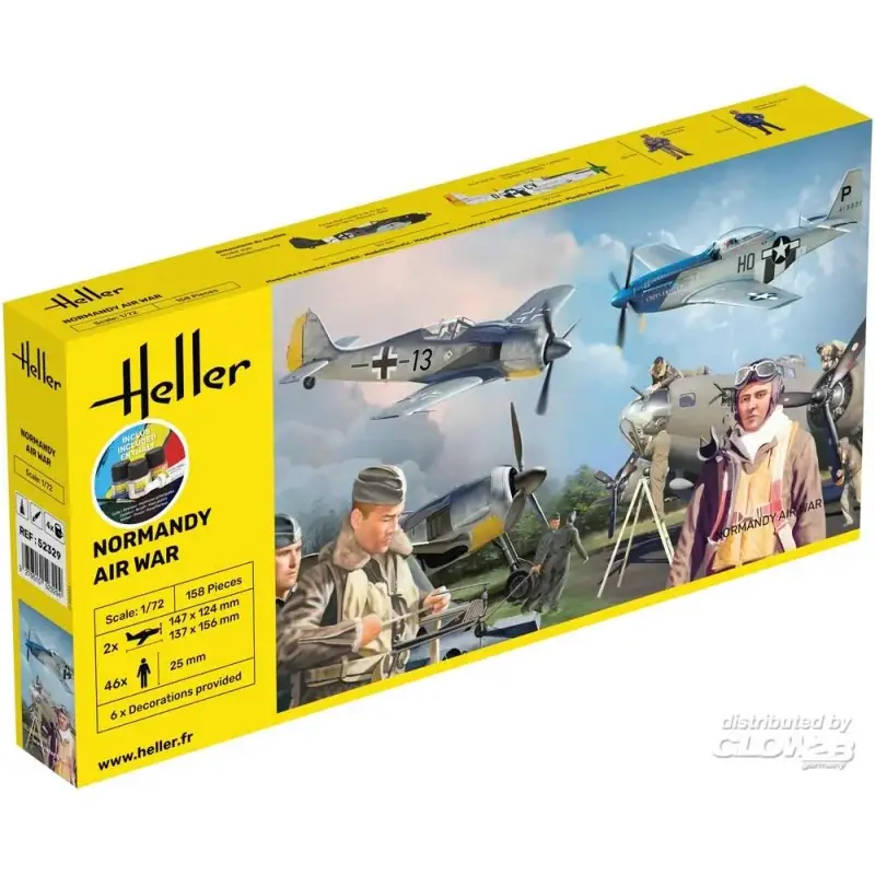 STARTER KIT Normandische luchtoorlog Schaalmodel Meest Verkocht