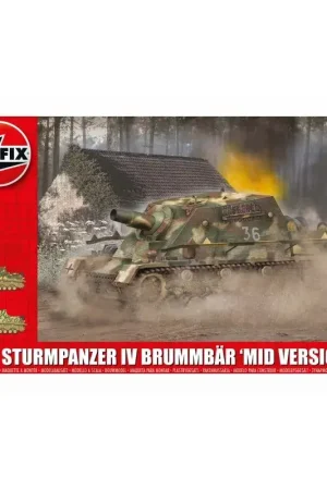 Sturmpanzer IV Brummbar (Mid-versie) Schaalmodel Lage Kosten
