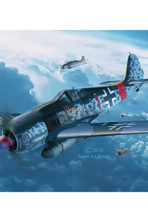 Fw190 A-8 "Rammjäger" Schaalmodel Nieuw