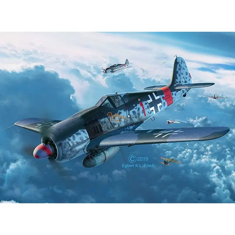 Fw190 A-8 "Rammjäger" Schaalmodel Nieuw