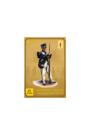 NAPOLEONIC RUSSIAN INFANTRY MARCHING figurine Figuren Aanbieding