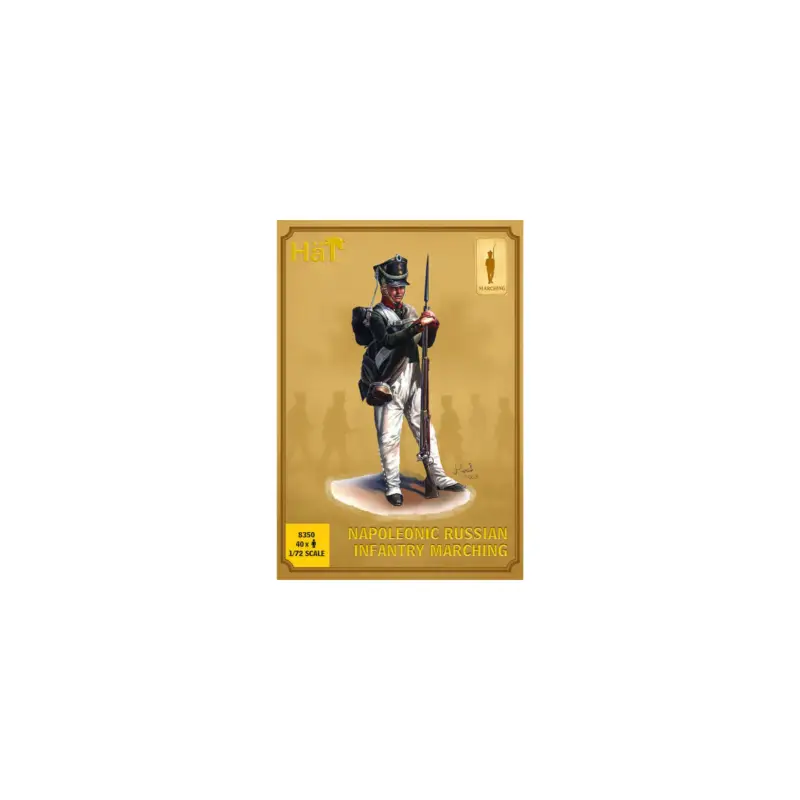 NAPOLEONIC RUSSIAN INFANTRY MARCHING figurine Figuren Aanbieding