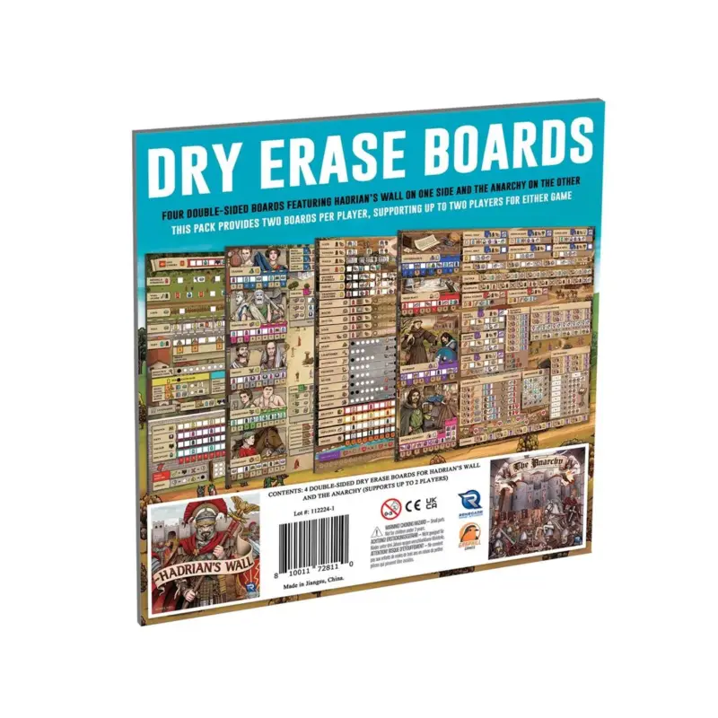 Hadrian’s Wall and The Anarchy Dry Erase Boards Bordspel Voordeelprijs