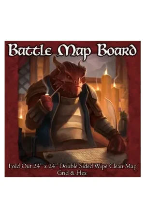 Gevechtskaartbord - Raster en hex Bordspel Aanbieding