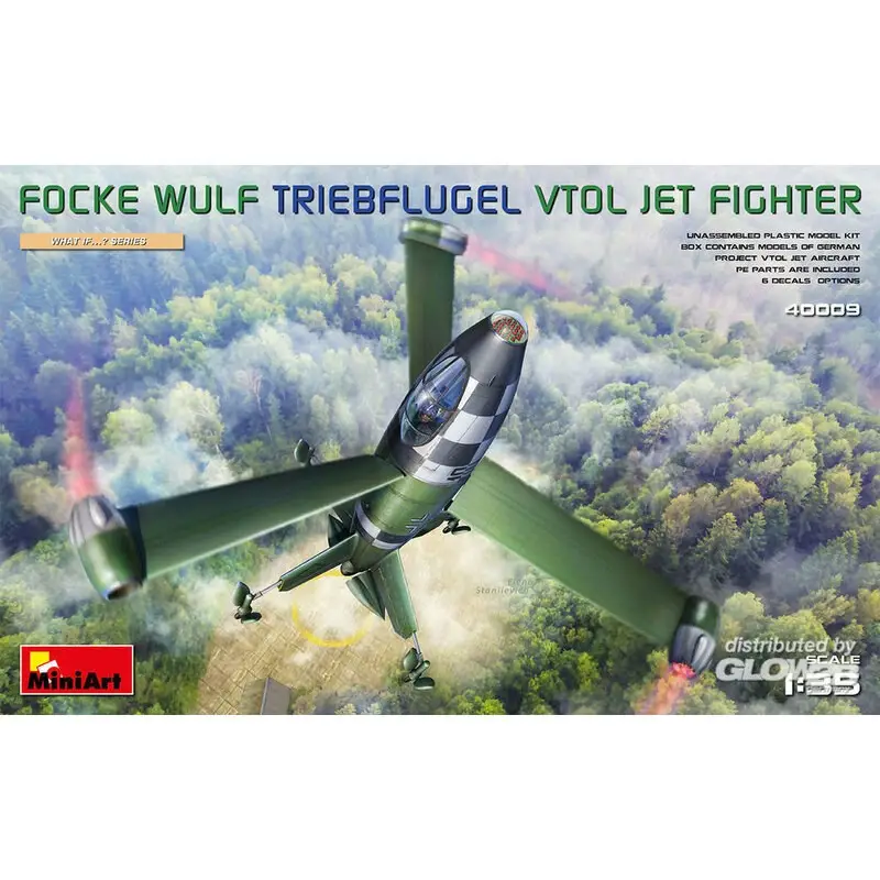 Nu Kopen Focke Wulf Triebflugel (VTOL) straaljager Schaalmodel