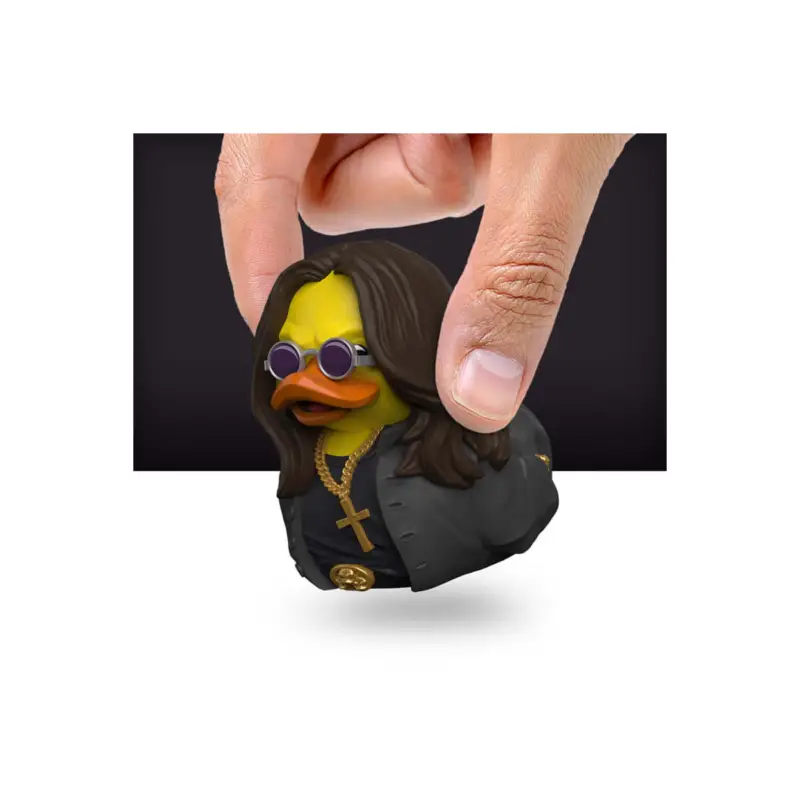 Dagaanbieding Numskull - Mini TUBBZ Rubber Duck - Ozzy Osbourne (Bathtub Edition) - 8cm - CONFIDENTIAL