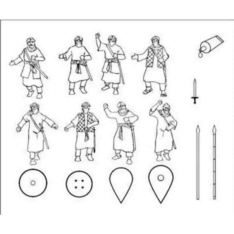El Cid Almoravid Heavy Infantry Figuren Meest Verkocht