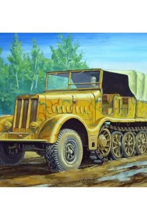 Beste Prijs Famo sd.kfz.9 / 18 ton halftrack Schaalmodel