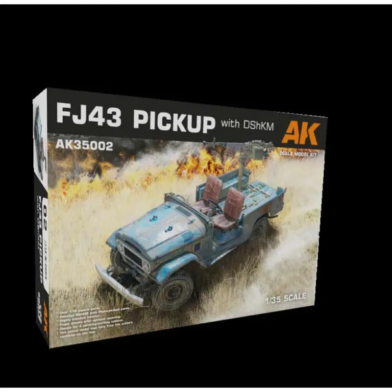 AK INTERACTIVE: 1/35; FJ43 Pickup with DShKM Schaalmodel Bestseller