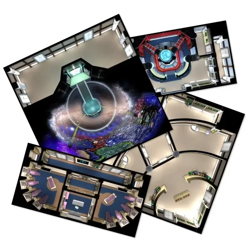 Must-Have Star Trek Adventures: The Next Generation Starfleet Deck Tiles