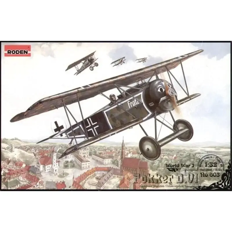 Gereduceerde Prijs Fokker D.VI Schaalmodel