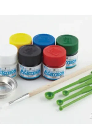 Tijdelijk Beschikbaar Mr Hobby -Gunze Acrysion Starter Set Acrylverf
