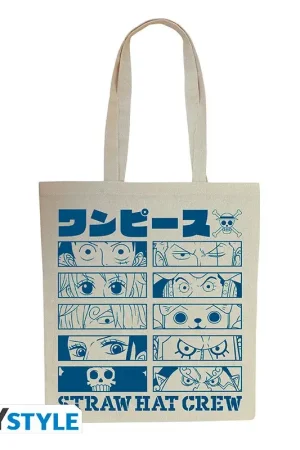 Gecertificeerd ONE PIECE - Tote Bag - "Strawhat crew"