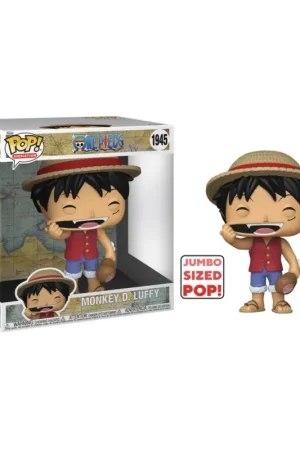 One Piece Super Sized Jumbo POP! Vinyl Figure Monkey D. Luffy (Stretching) 25 cm Pop figur Flitsaanbieding
