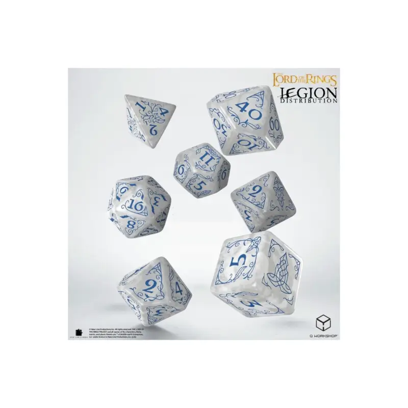 The Lord of the Rings - Rivendell Dice Set - Stone Nu Kopen