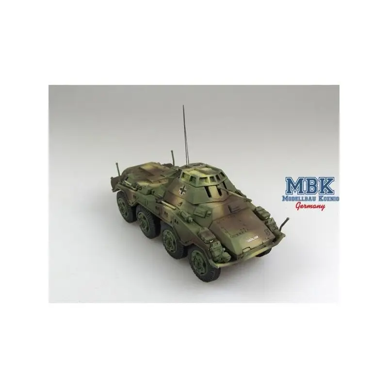 Sd.Kfz.234/1 - 4e Pz.Afd. Gdansk 1945 Schaalmodel Gratis Retour