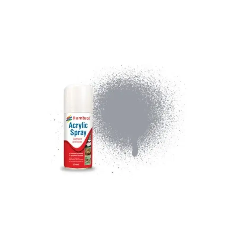 Nee 64 Matt Gray Acrylverf Beperkt Aanbod