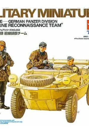 Reconnaisence Figures for Schwimwagen x 4 Figuren Fabrieksprijs