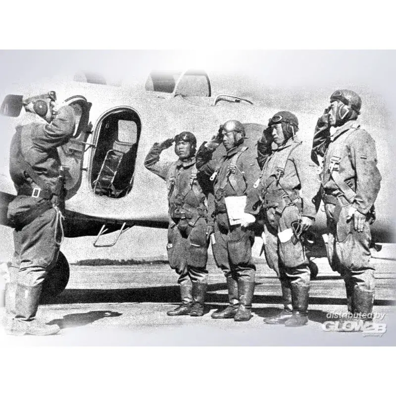 Bestseller Japanese pilots and Ground Personnel WWII (100% new molds) Figuren